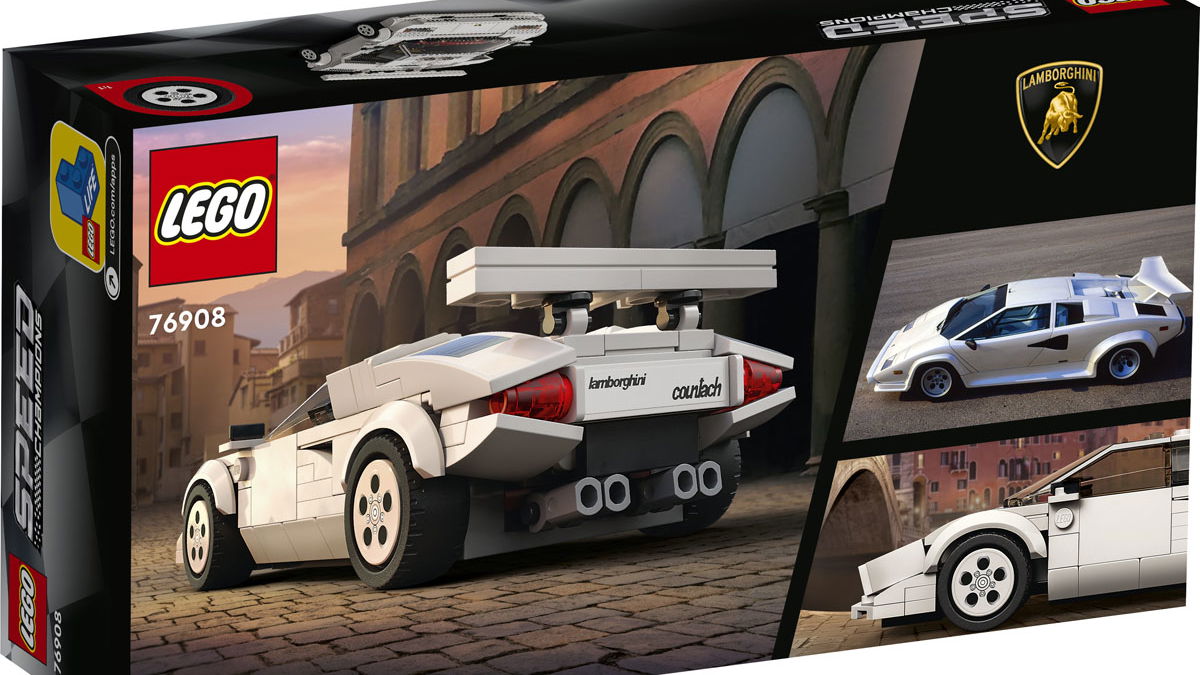 Latest Lego Speed Champions Batch Includes Countach, AMG One And More
