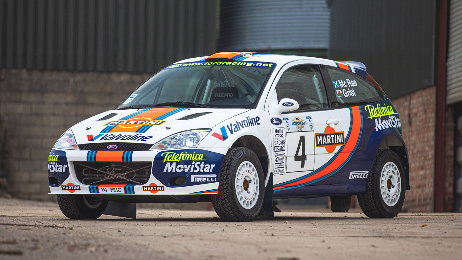You Can Buy A Ford Focus WRC Colin McRae Rallied