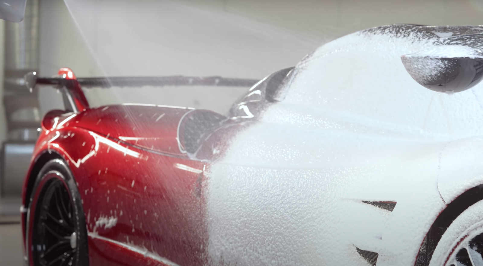 Find A New Level Of Relaxation As This Pagani Huayra BC Is Carefully Cleaned