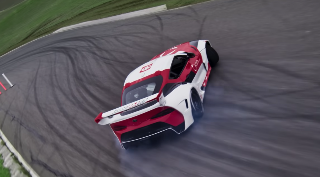 Watch A Toyota GR Supra Autonomously Drift In The Name of Safety