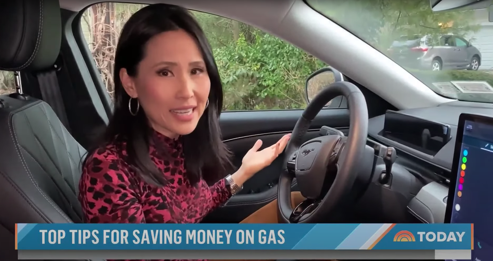 NBC Today Show Uses Electric Ford Mustang Mach-E To Demonstrate Fuel-Saving Tips