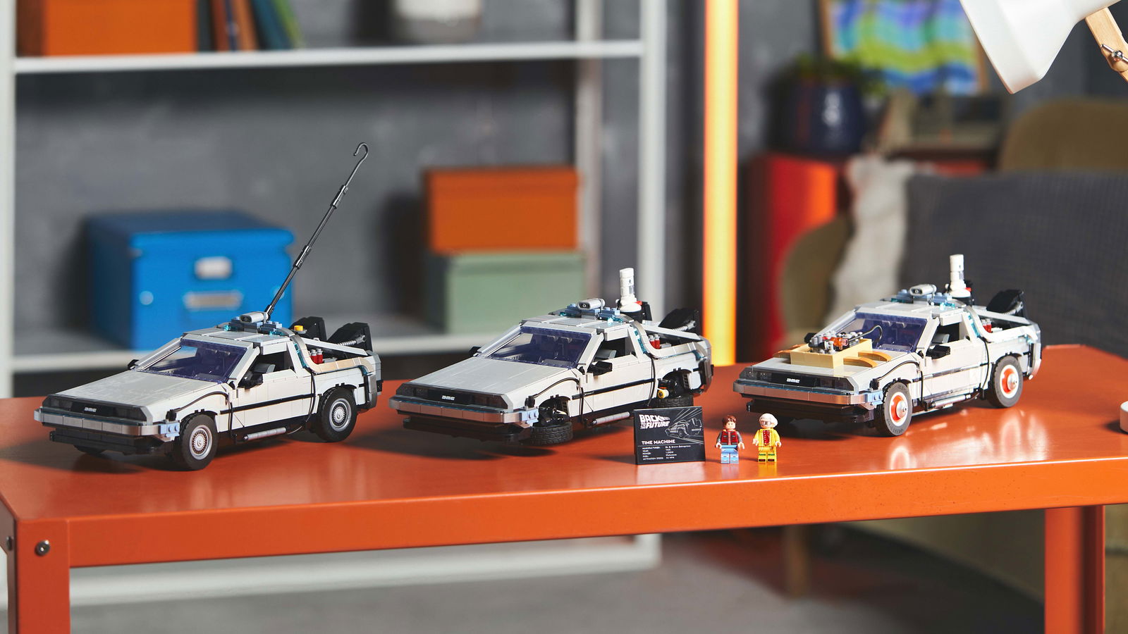 Roads? The Lego Back To The Future DeLorean Doesn’t Need Roads