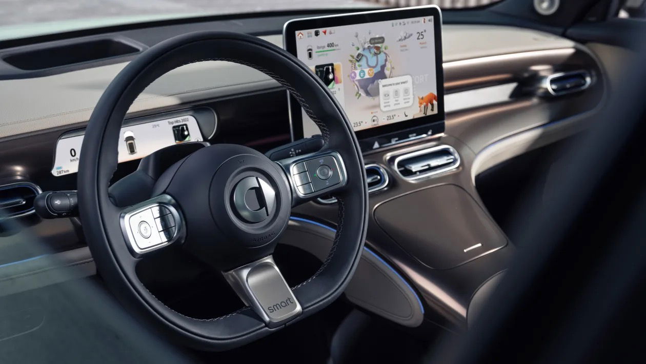 The New Smart #1 Electric SUV Is Double The Weight Of The Original Smart ForTwo