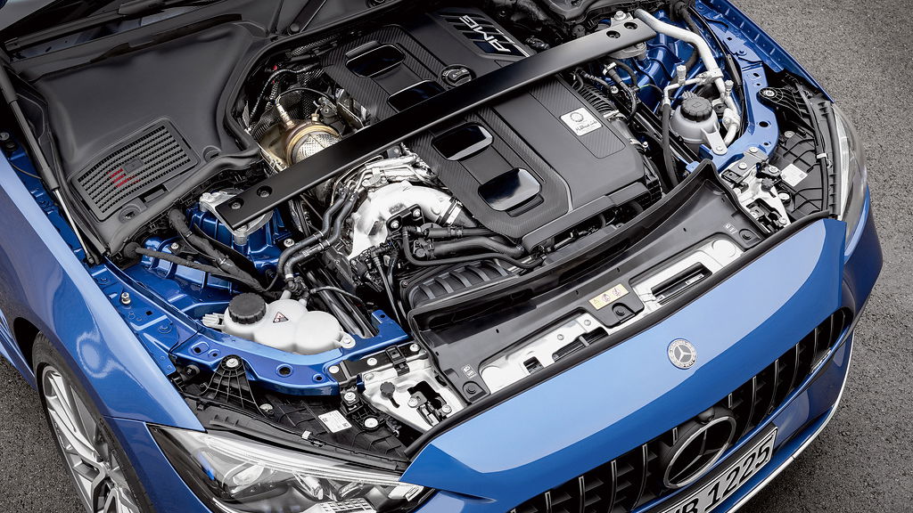 New 2023 Mercedes-AMG C 43 Drops V6 For A 402bhp Hybrid Four-Pot