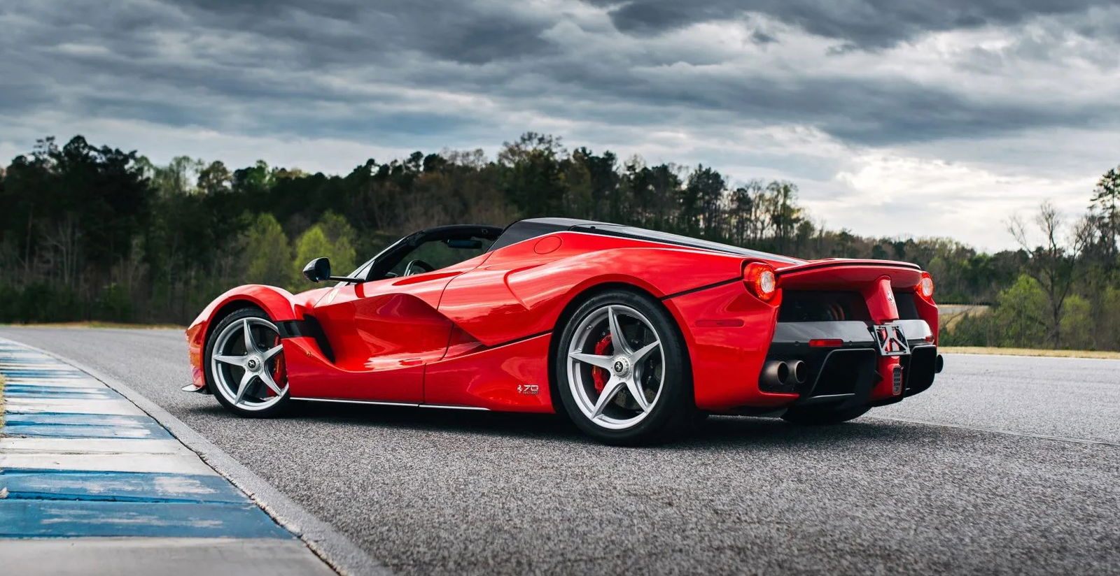 161-Mile Ferrari LaFerrari Aperta Sells For Record-Breaking $5.35m On Bring A Trailer