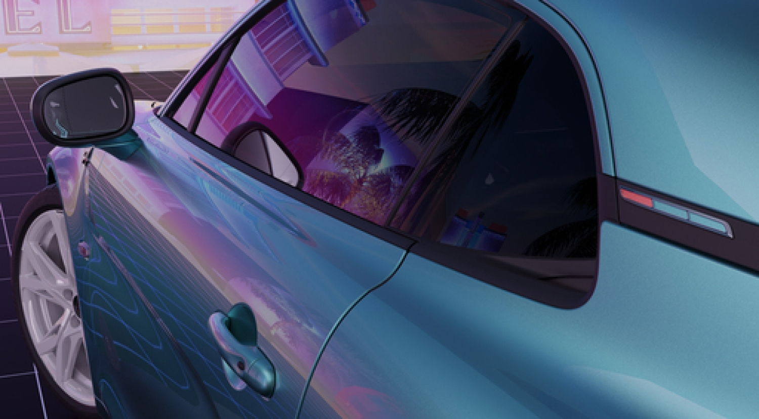 Alpine Pays Tribute To F1 Miami Grand Prix With Two Neon A110s