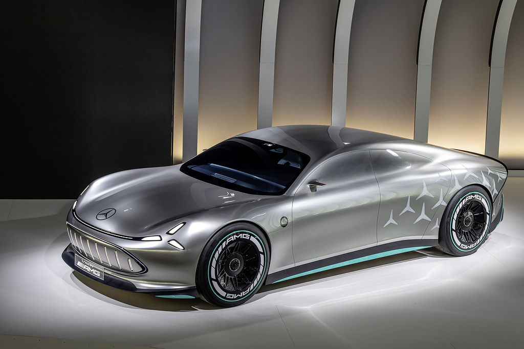 The Mercedes-AMG Vision AMG Previews A Fast Future Without V8 Engines