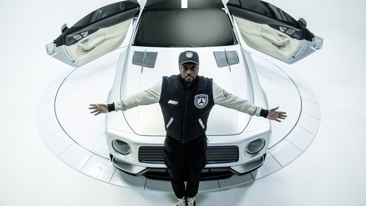 Will.i.am’s Latest Creation Is A G-Class-Inspired Mercedes-AMG GT