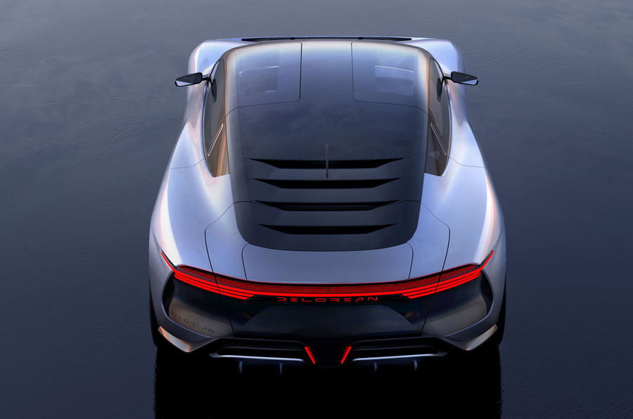 The DeLorean Alpha5 Is A 300-Mile Range Porsche Taycan Rival