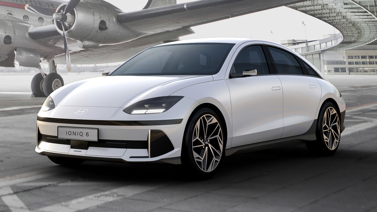 The Hyundai Ioniq 6 Looks Like A Cross Between A 1930s Streamliner, Saab And A Porsche 911
