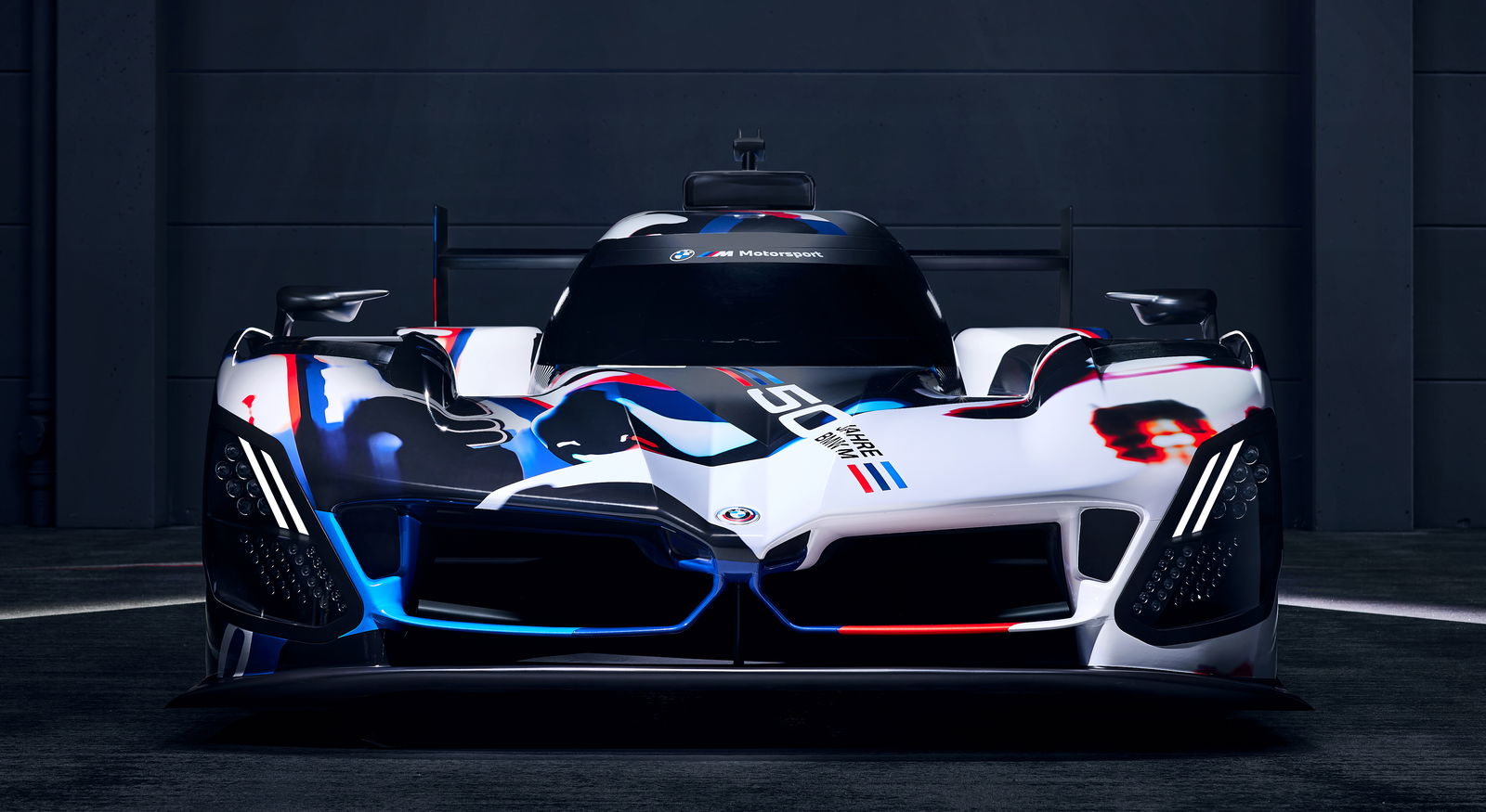 BMW’s New V8 Hybrid Racer Has The Widest Kidney Grilles Yet