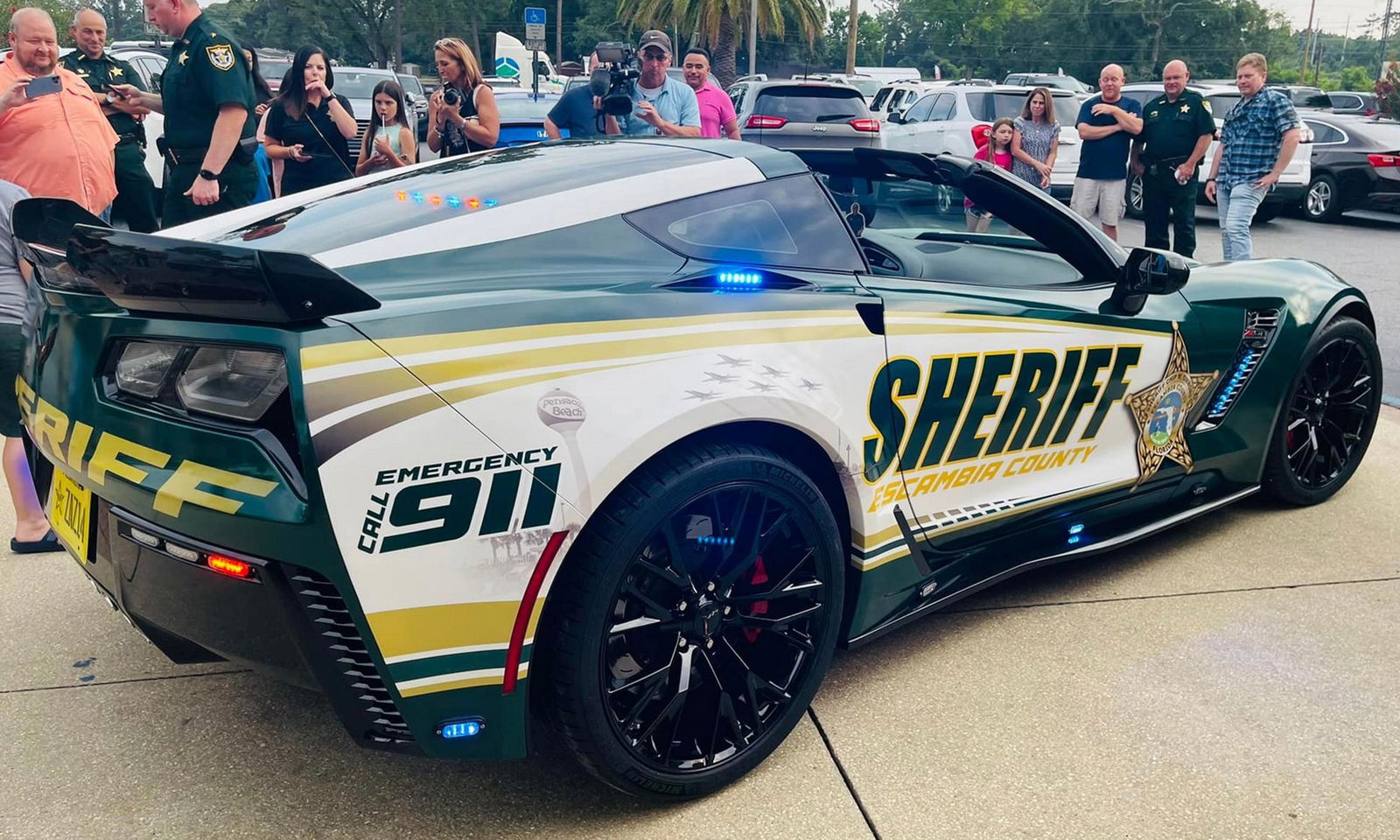 Florida Sheriff’s Office Adds Drug Dealer’s C7 Corvette Z06 To Its Fleet