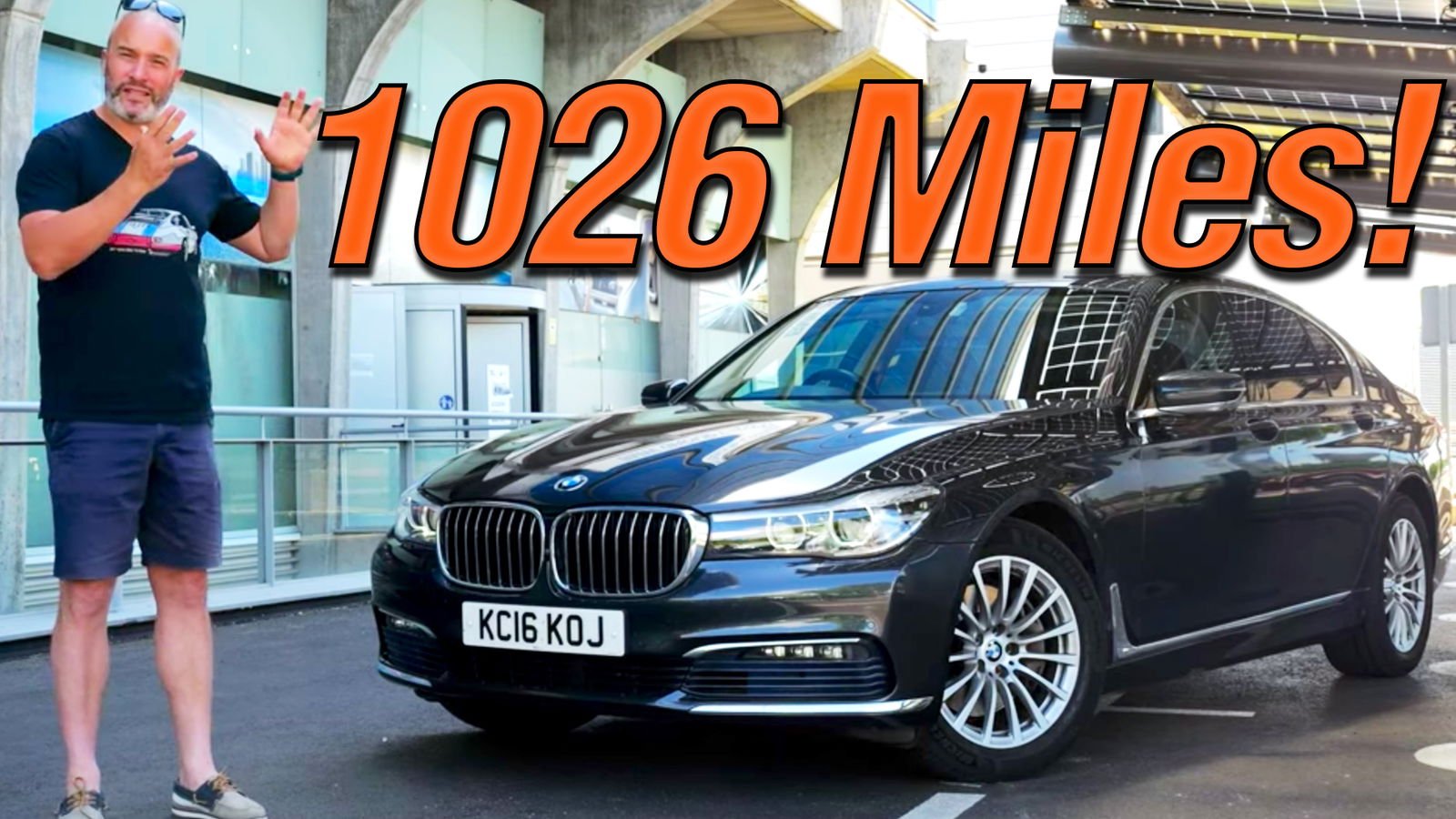 BMW 7 Series Drives Over 1000 Miles On A Single Tank Of Diesel