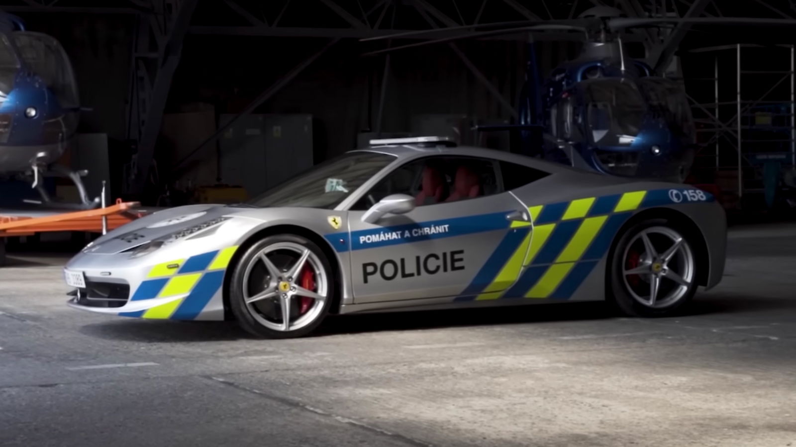 Czech Police Seize Ferrari 458 Italia, Turn It Into Cop Car