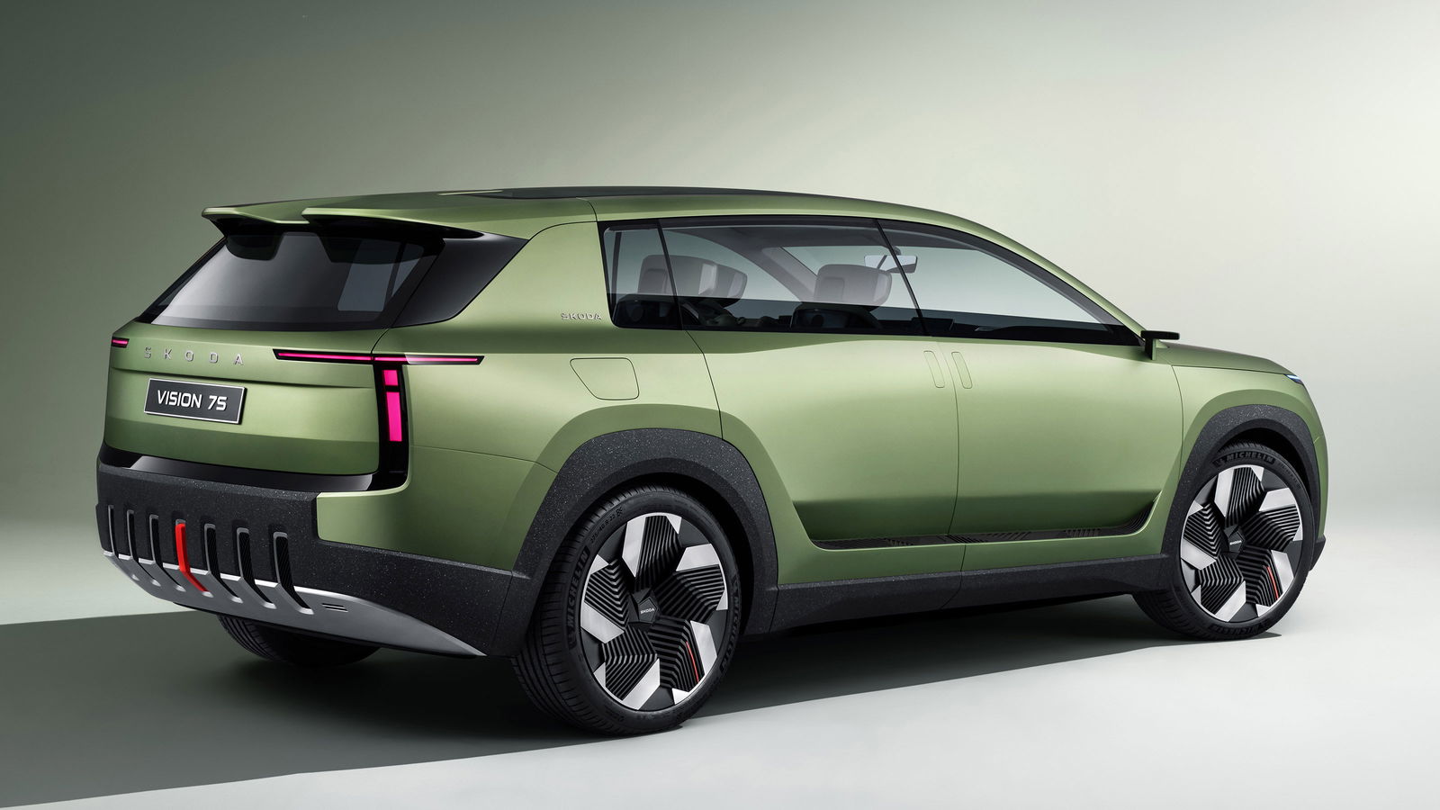 Skoda’s Vision 7S Concept Puts Your Baby In A Weird Place