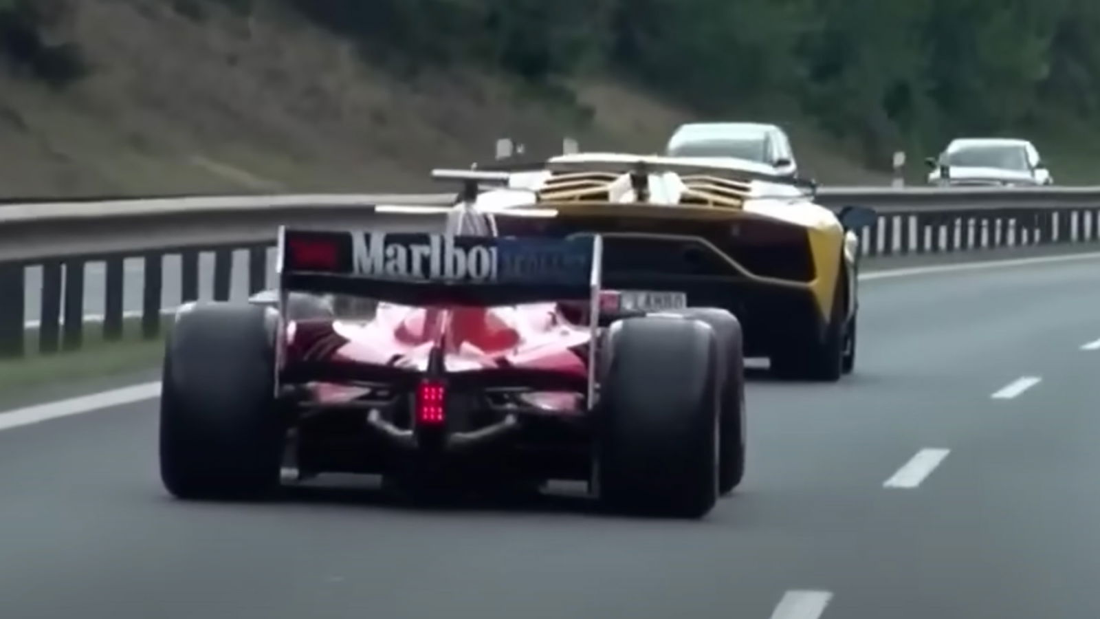 WATCH: A Formula 1 Car Looks Insane Driving On Public Roads