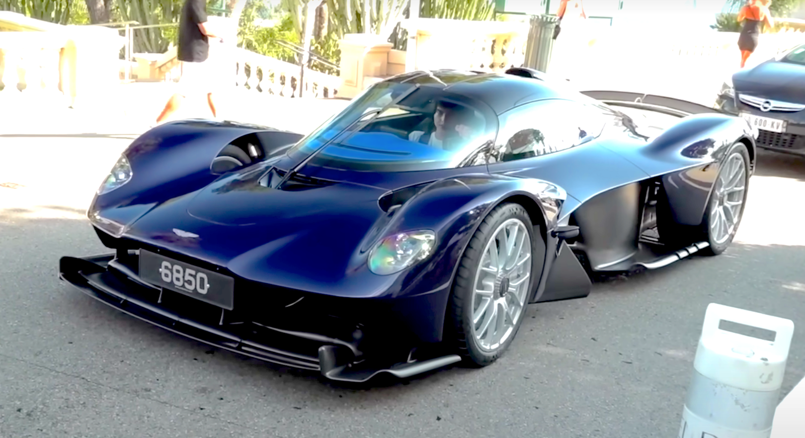 Watch: David Coulthard Spotted Driving An Aston Martin Valkyrie Around Monaco