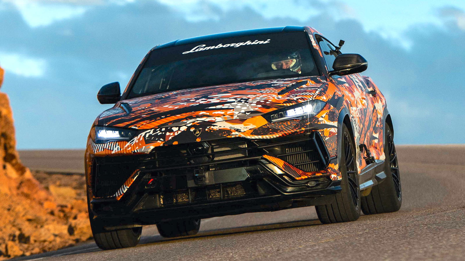 Facelifted Lamborghini Urus Breaks SUV Record At Pikes Peak Hill Climb