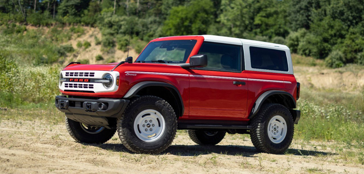 The Ford Bronco Heritage Edition Is A Cool Retro-Inspired SUV