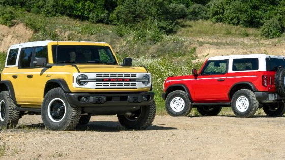 The Ford Bronco Heritage Edition Is A Cool Retro-Inspired SUV