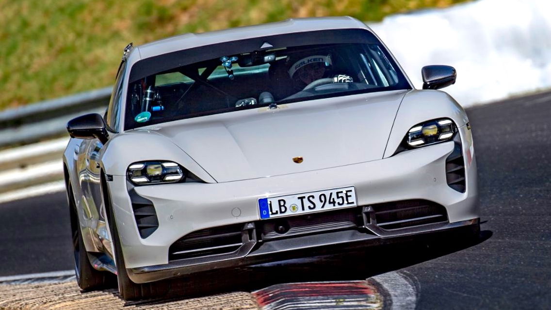 Porsche Taycan Beats Tesla Model S To Nurburgring EV Lap Record