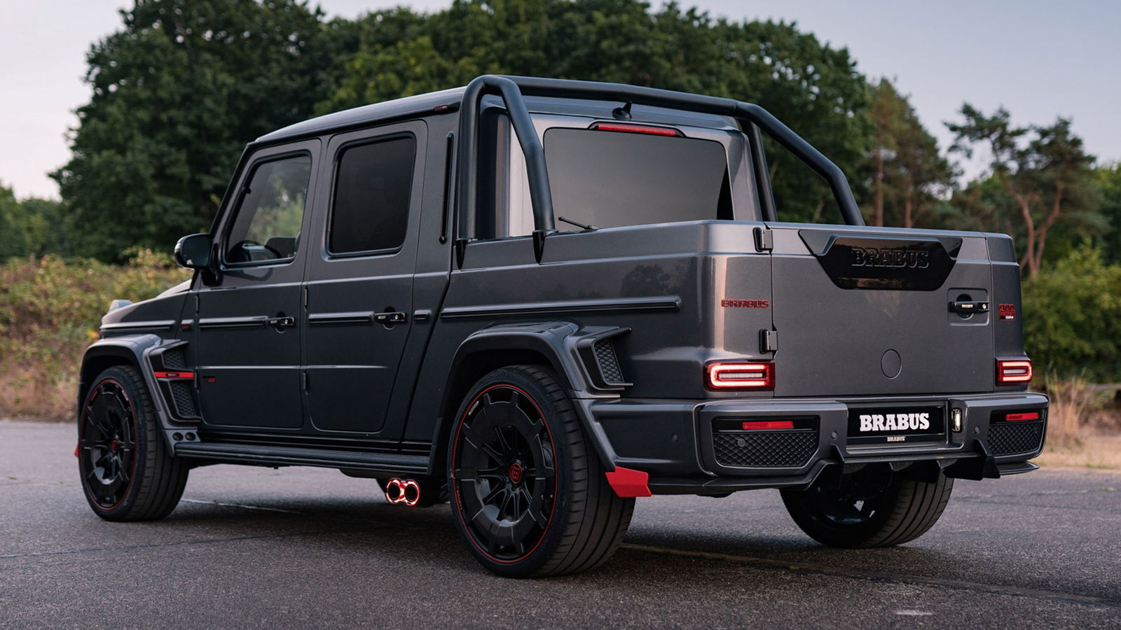 Brabus P 900 Rocket Edition Is An 888bhp G-Class Pick-Up