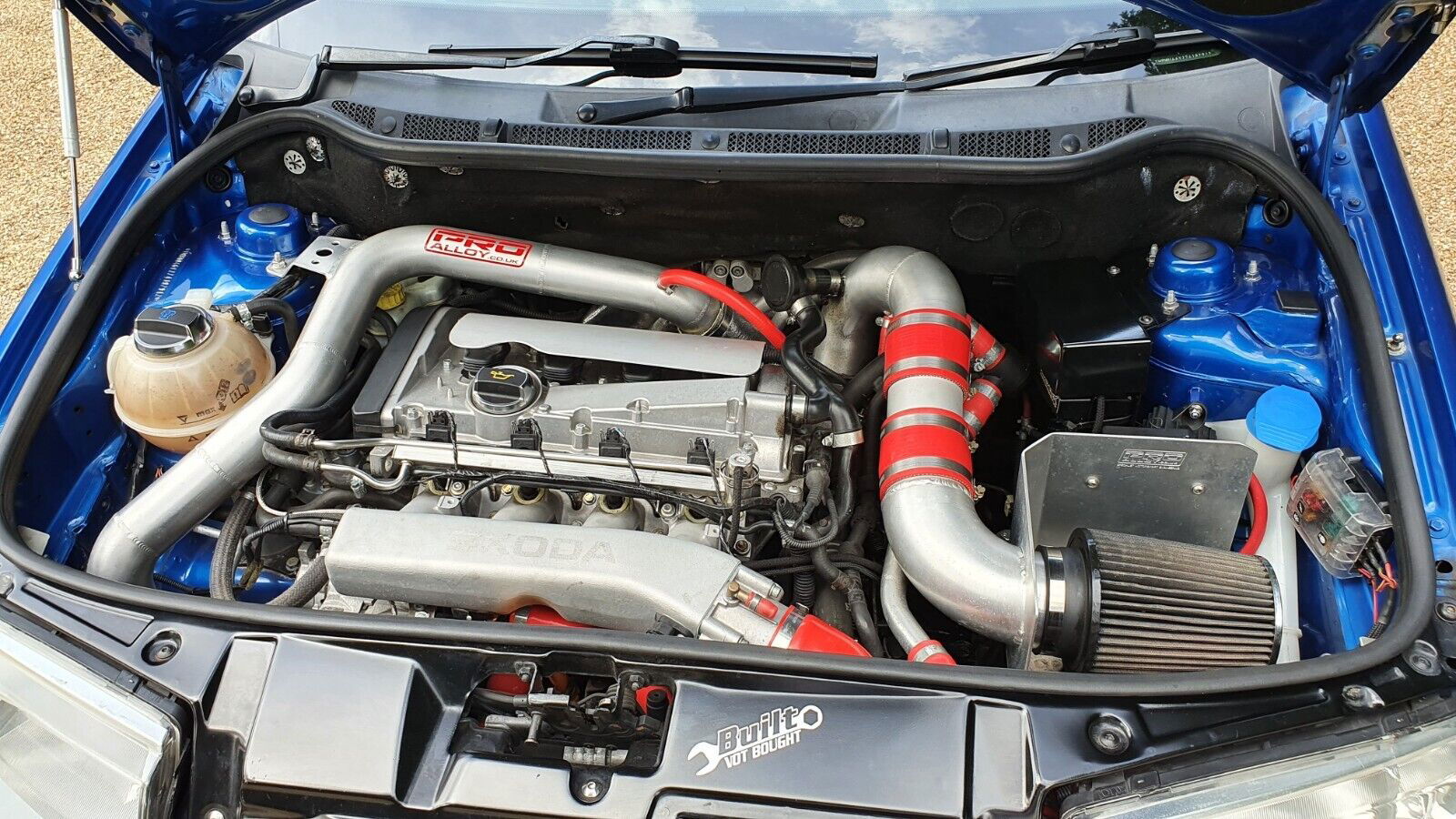 This Minty Petrol-Swapped Skoda Fabia vRS Has 372bhp And Could Be Yours