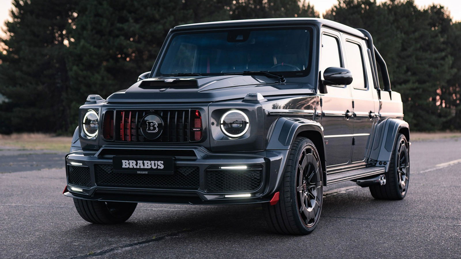 Brabus P 900 Rocket Edition Is An 888bhp G-Class Pick-Up