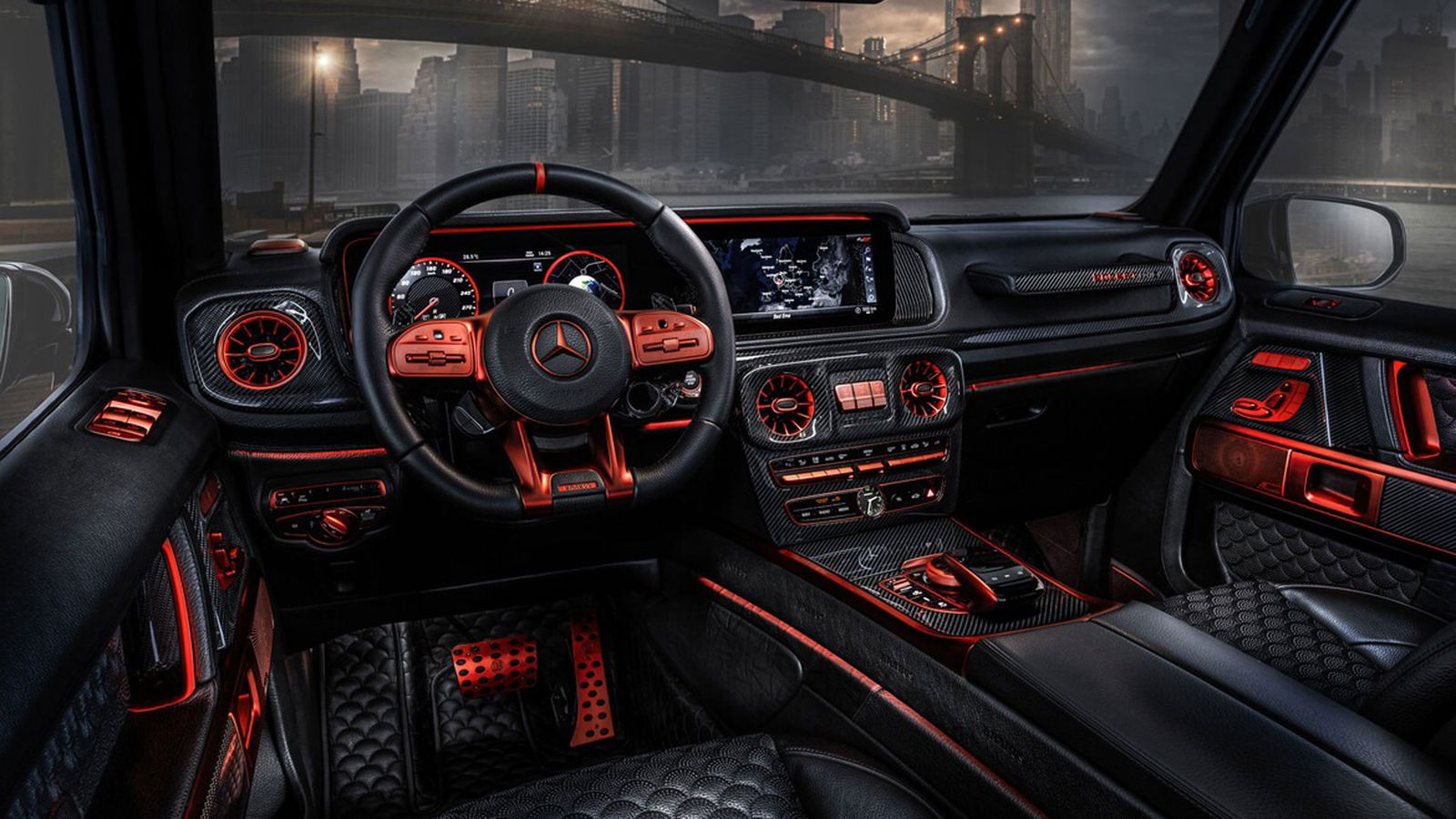 Brabus P 900 Rocket Edition Is An 888bhp G-Class Pick-Up