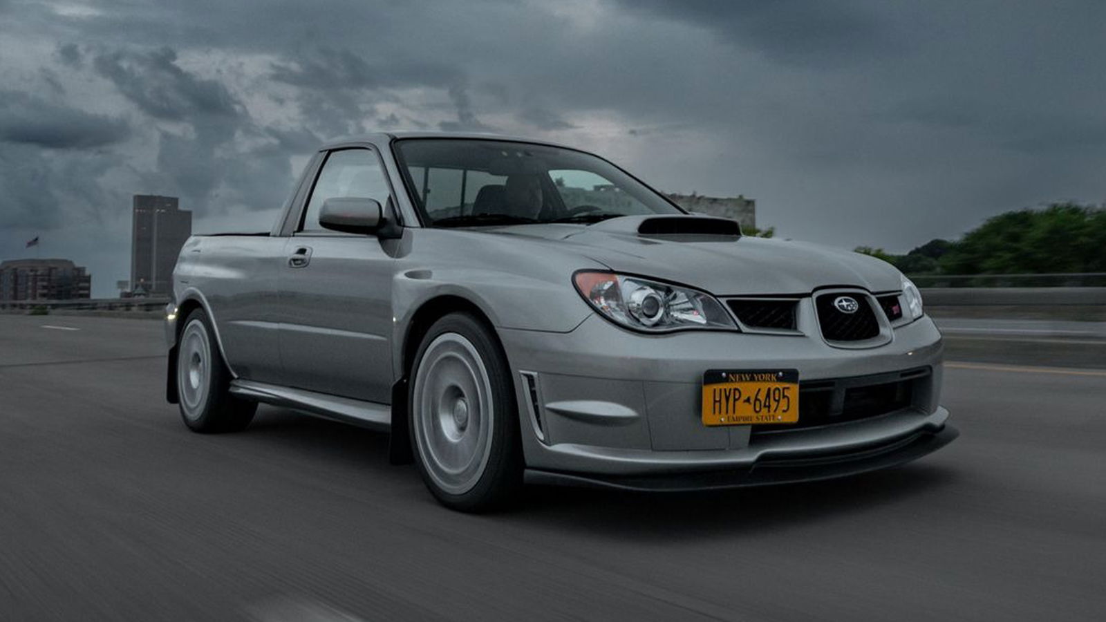This Converted Subaru Impreza WRX STI Ute Looks Stock