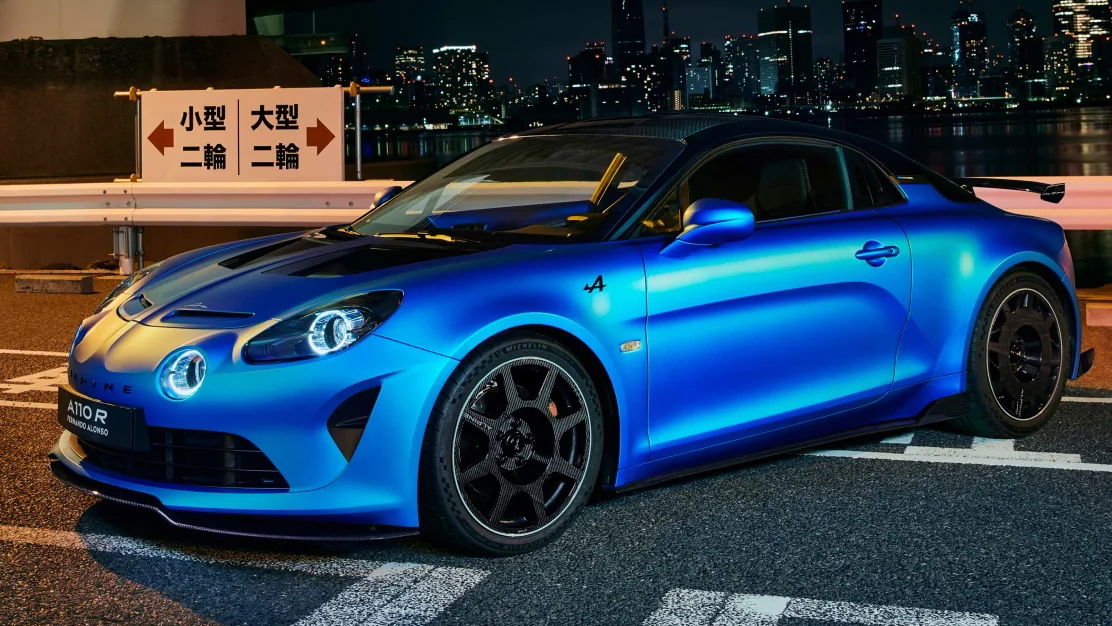 Alpine A110 R Fernando Alonso Is A Slightly Awkward Special Edition