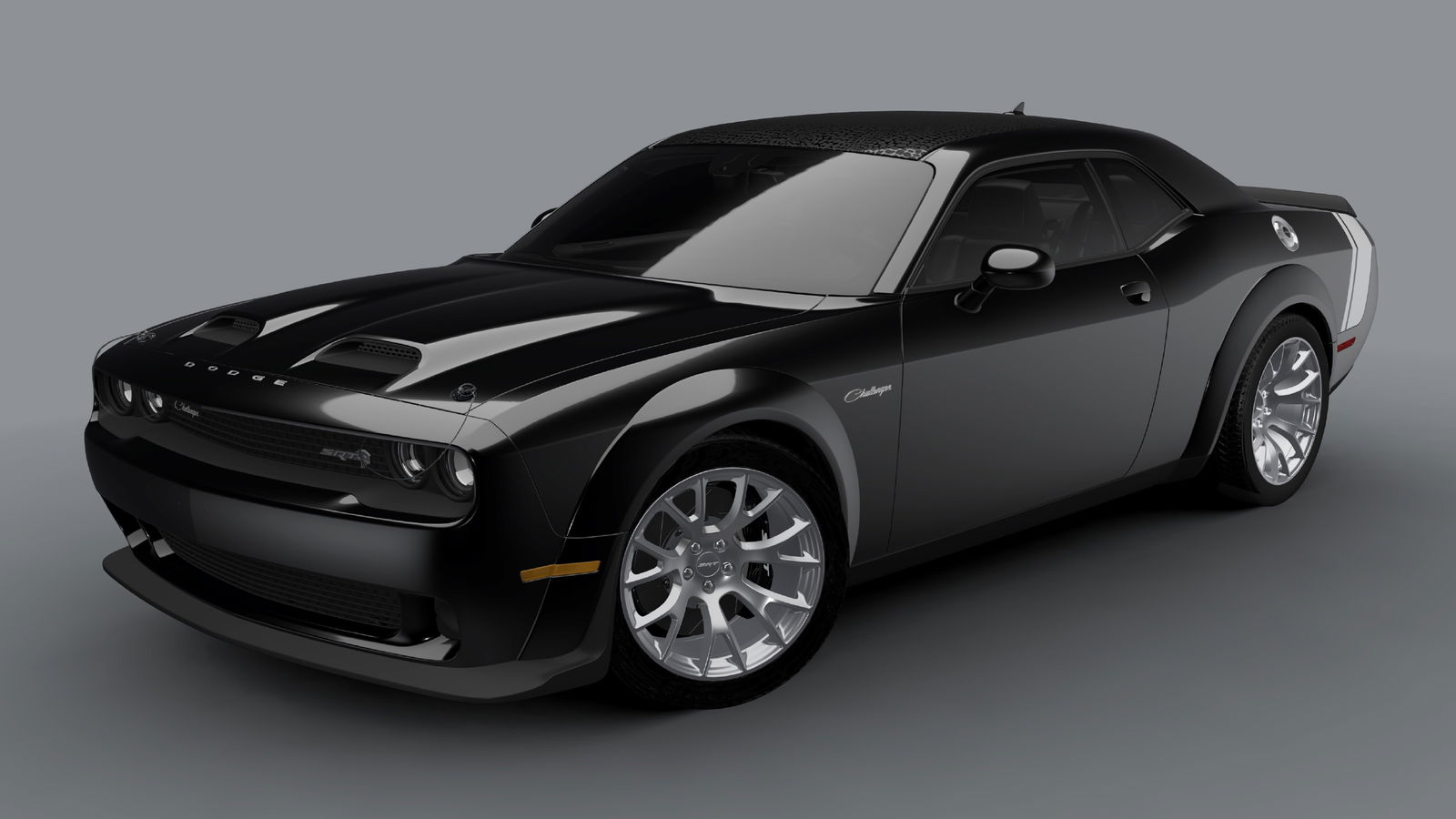 Dodge Challenger Black Ghost Unveiled As ‘Last Call’ Homage To A Detroit Hero
