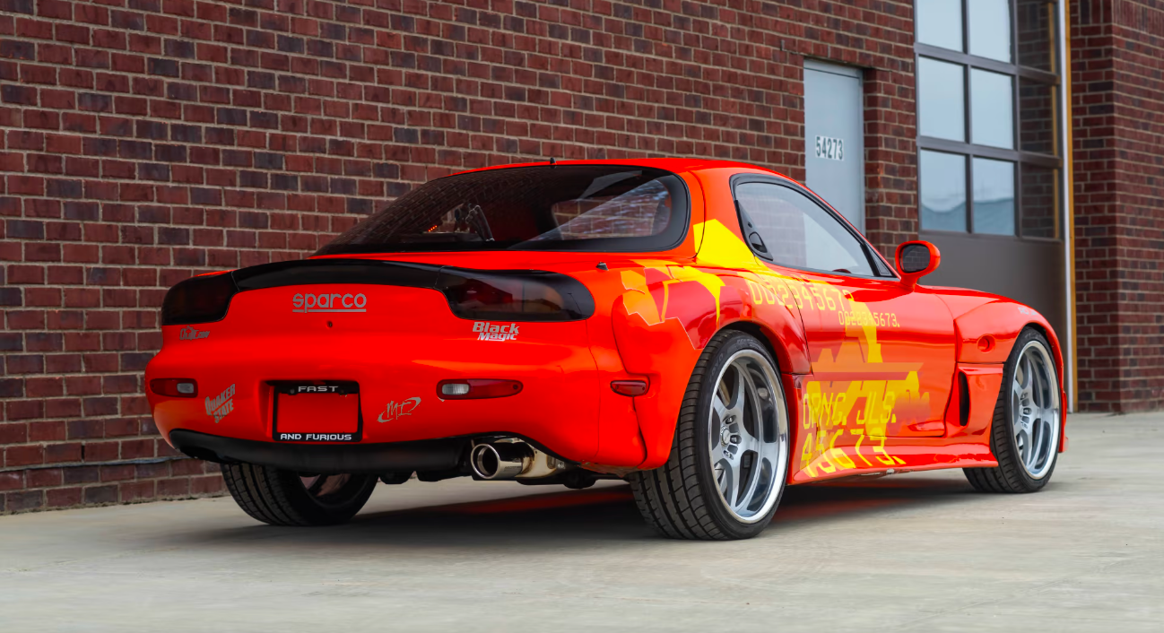 Mazda RX-7 From 2 Fast 2 Furious With Flamethrower Exhaust Headed For Auction