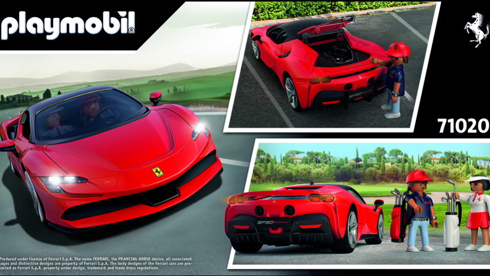 Ferrari And Playmobil Team Up To Celebrate Enzo Ferrari's 125th Birthday