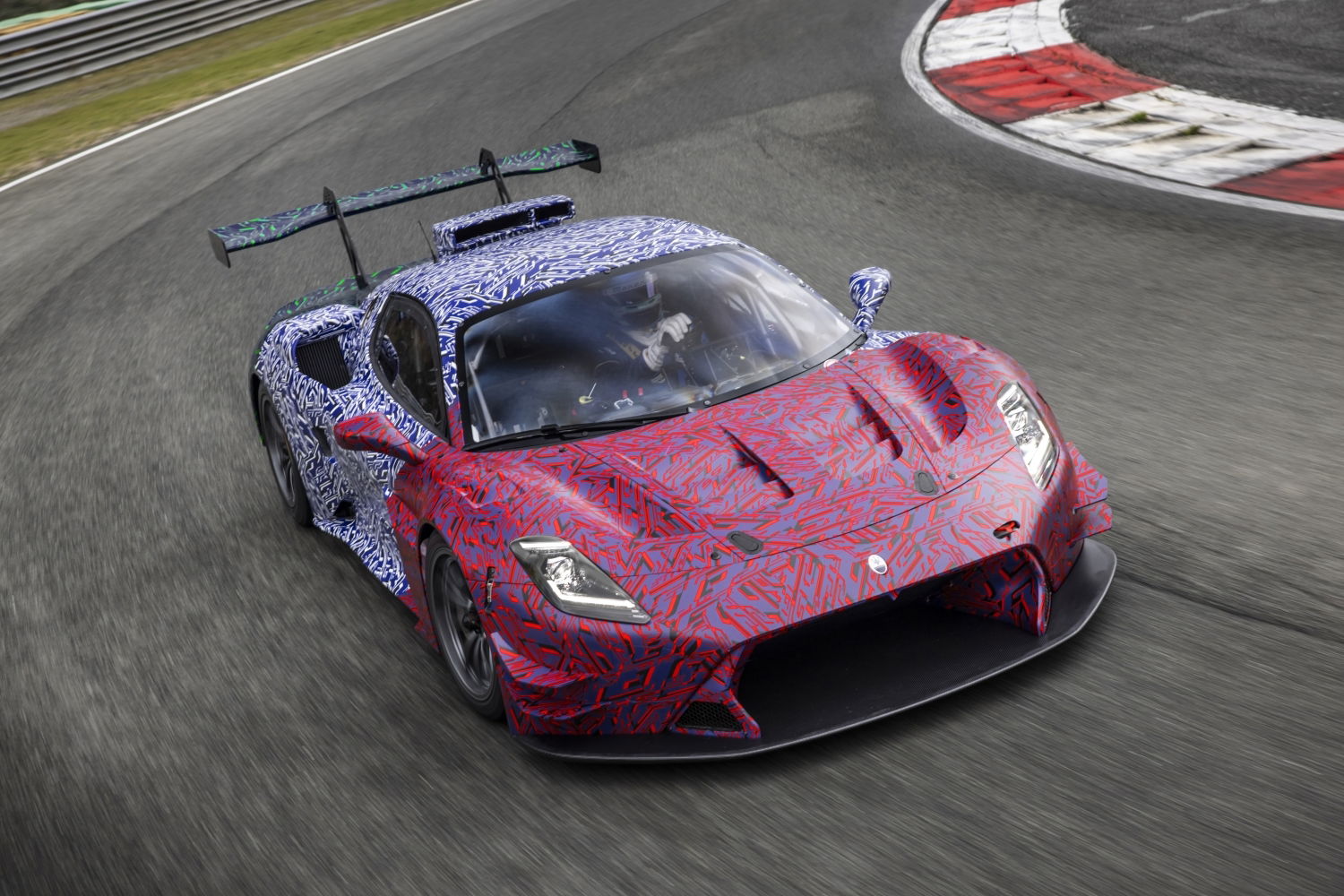 Maserati MC20 GT2 Prototype Spotted At Monza Circuit