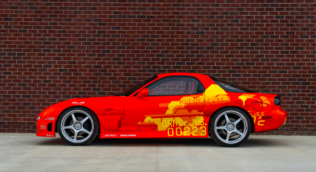 Mazda RX-7 From 2 Fast 2 Furious With Flamethrower Exhaust Headed For Auction