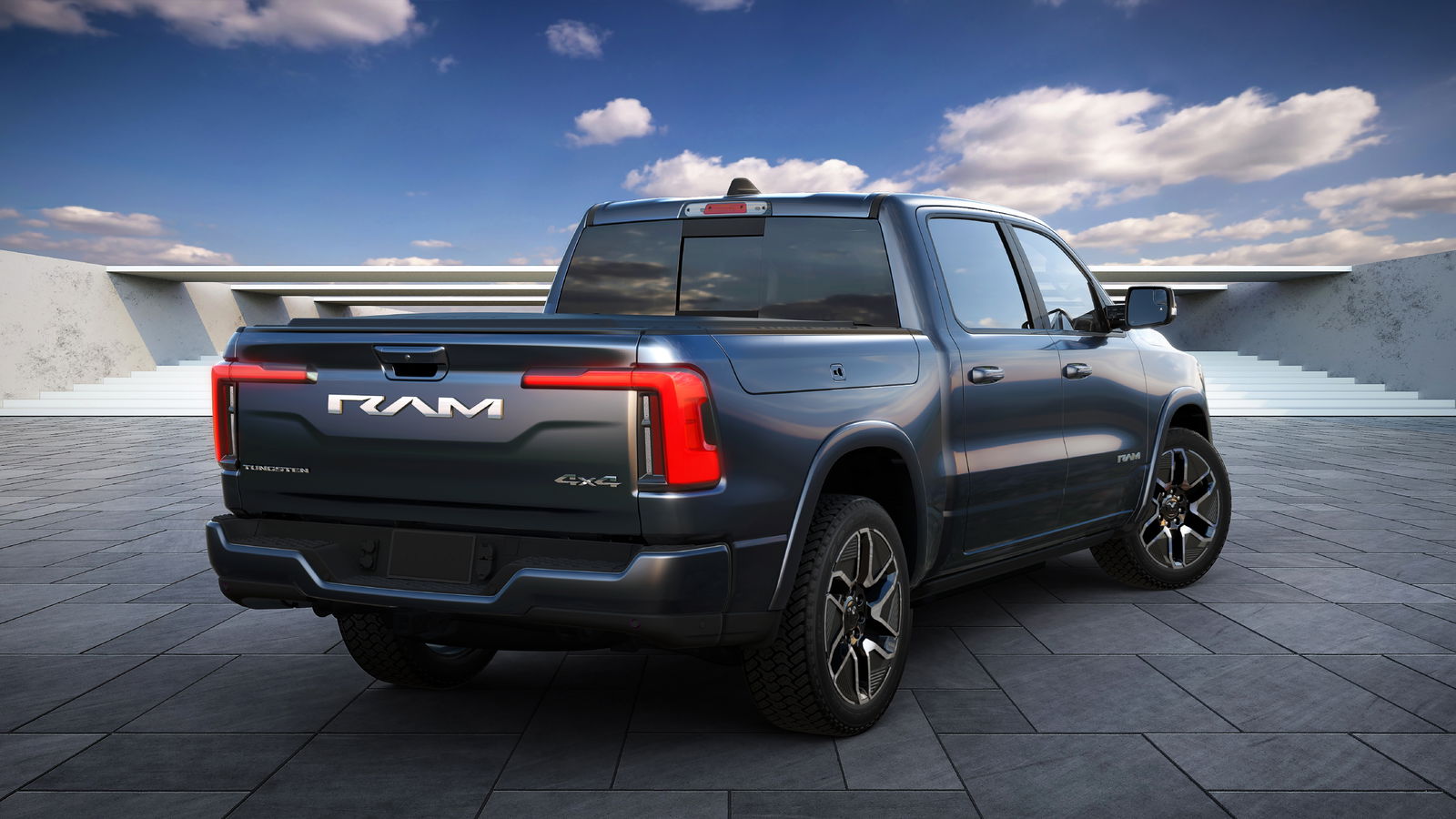 RAM Reveals Electric Pickup With 500 Mile Range For 2025