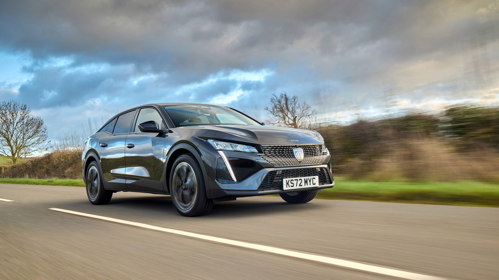 Tired of seeing the same cars on the school run? Meet the Peugeot 408 GT Hybrid 225