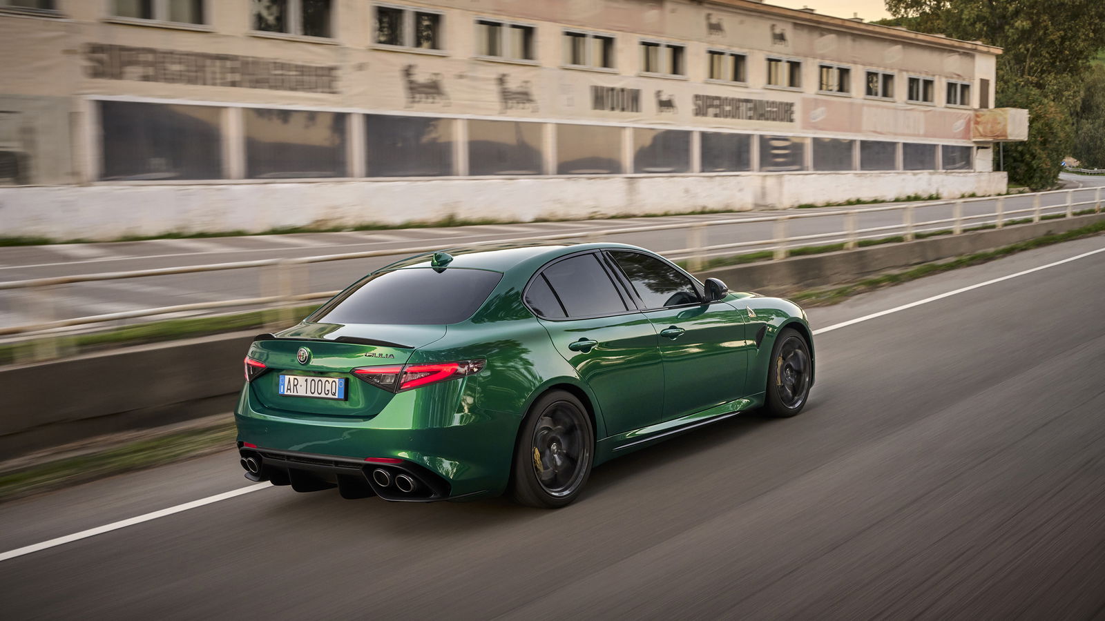 Green And Gold For Alfa Romeo's Centenary Of The Quadrifoglio