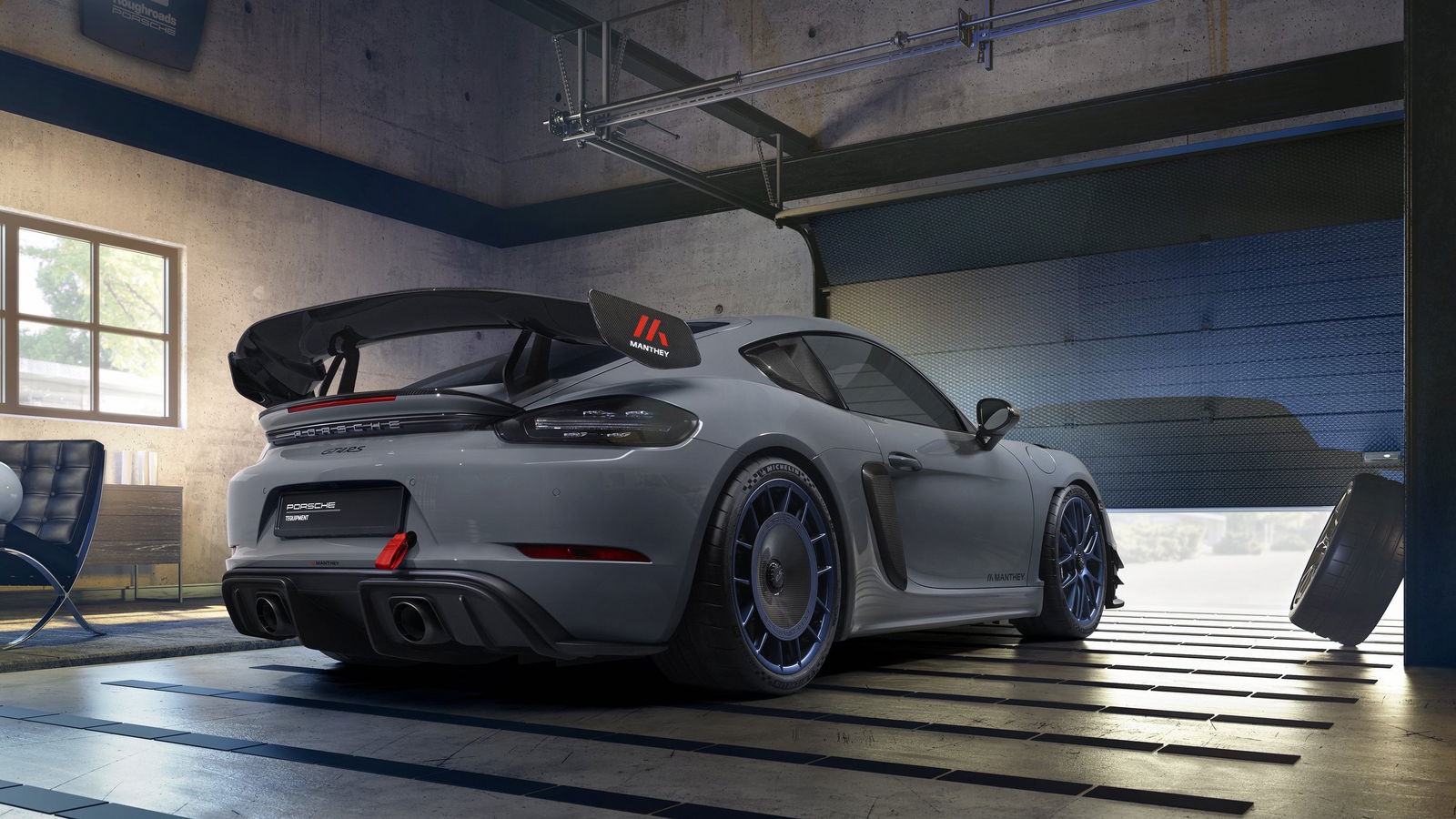 The Porsche Cayman GT4 RS Manthey Racing Kit Is For Nurburgring Laptime Glory